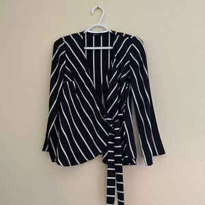 INC Open Blouse Long Sleeves. Size: PP